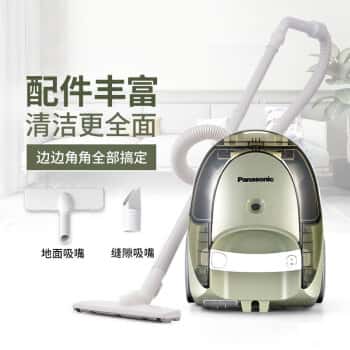 拍拍松下（Panasonic）二手松下吸尘器卧式家用大功率大吸力高效过滤手持扫地机MC-C10G尘袋型（95新)	
